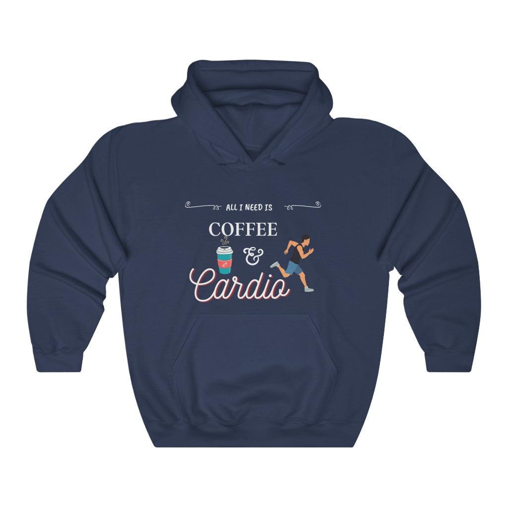 Coffee and gym online hoodie