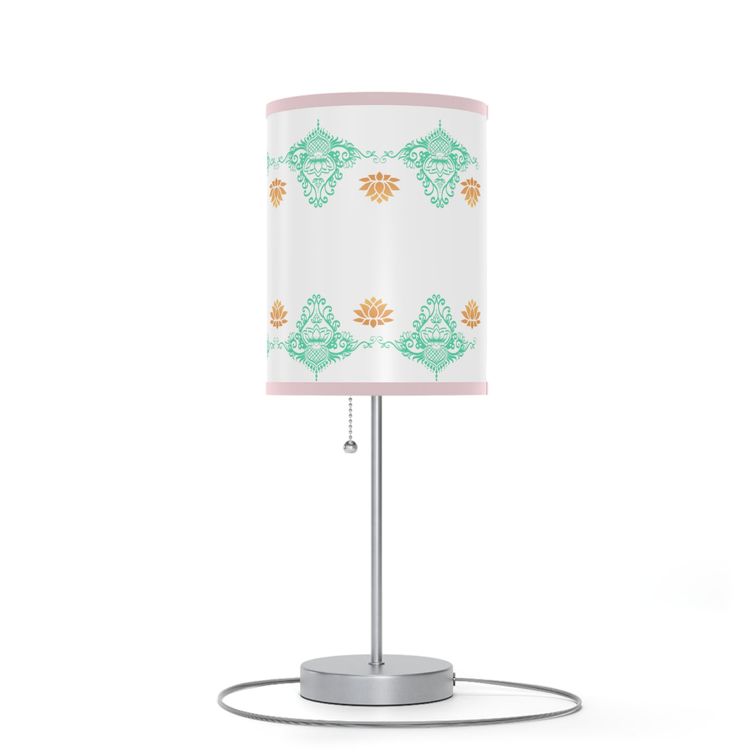 Lotus kolam Pattern Lamps with Lampshades ,Lotus Boho pattern Lamp  US|CA plug, Housewarming gifts, Holiday Gifts