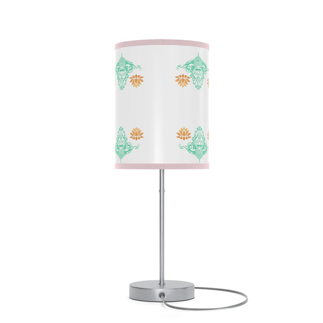 Lotus kolam Pattern Lamps with Lampshades ,Lotus Boho pattern Lamp  US|CA plug, Housewarming gifts, Holiday Gifts