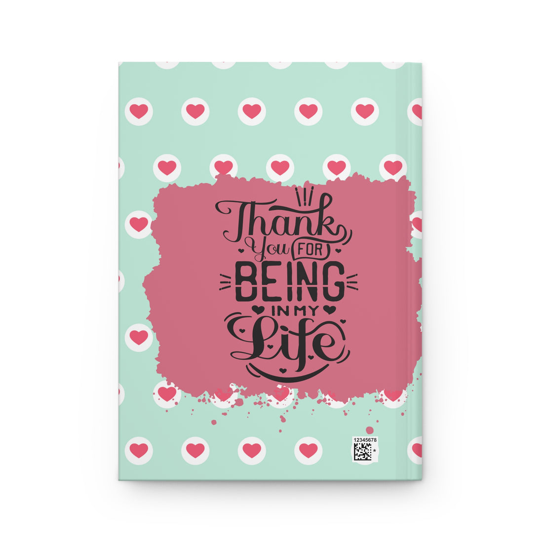 Valentines Hardcover Journal Notebook