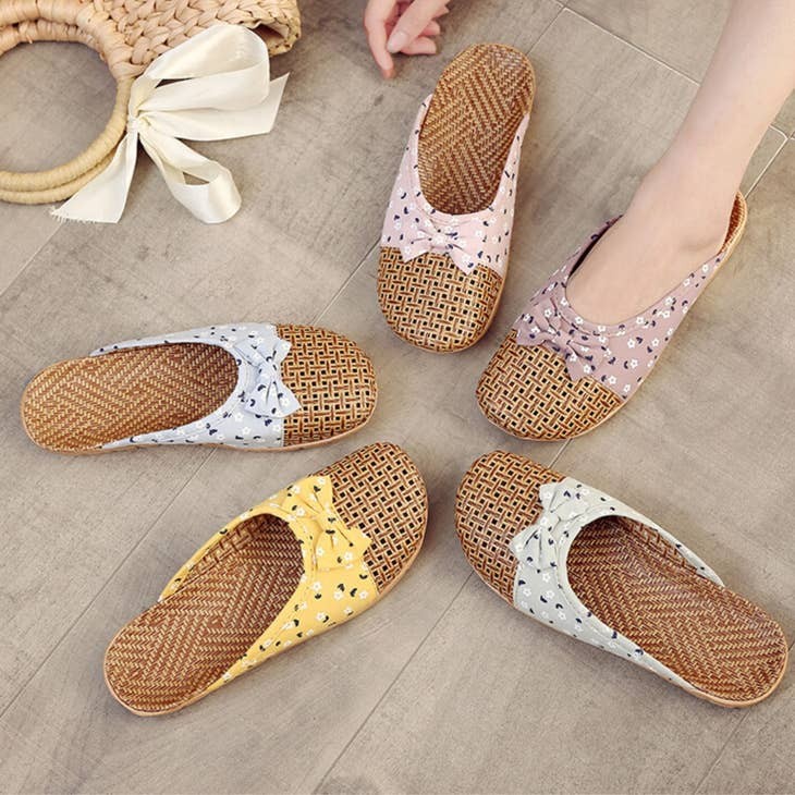 Rattan Sandals for Women