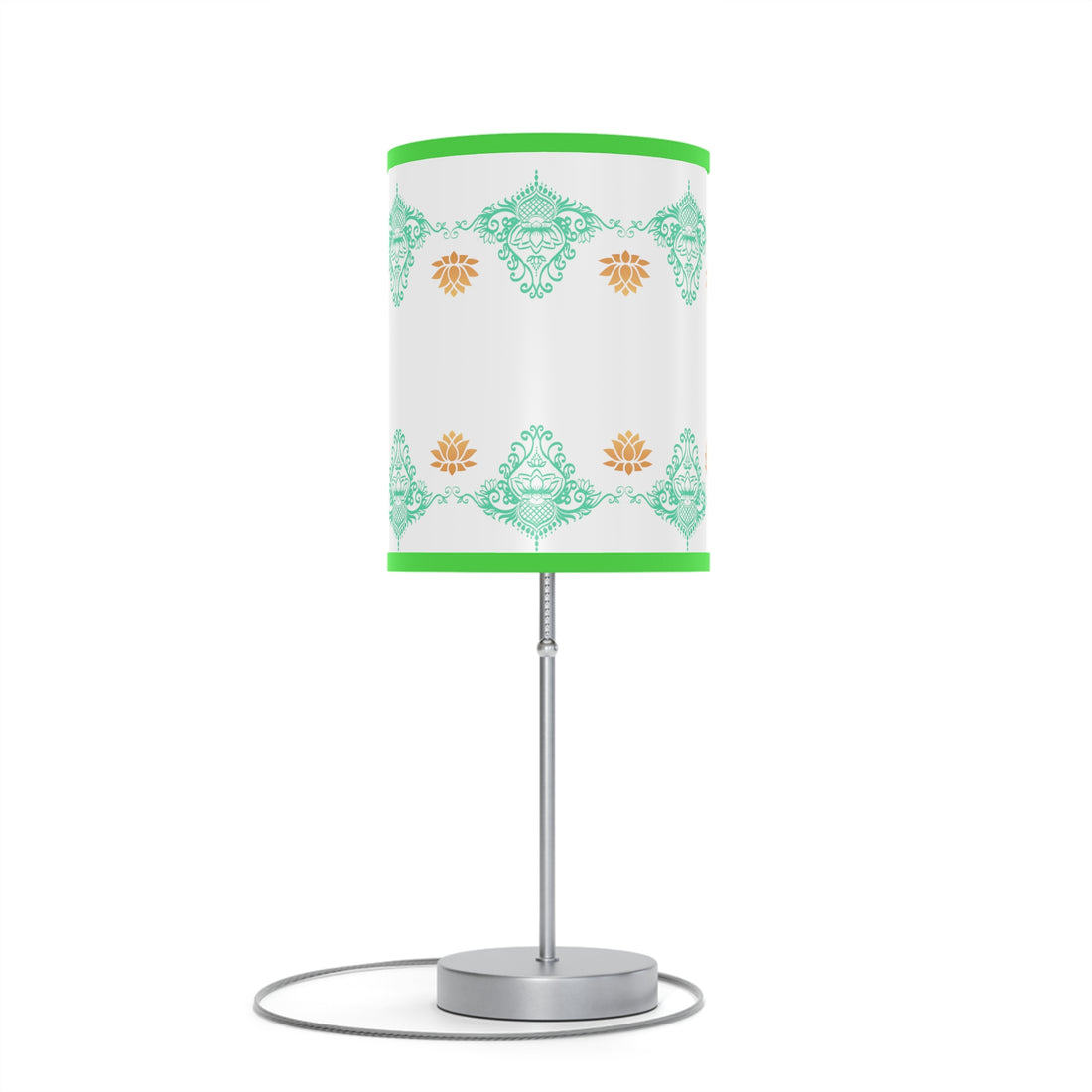 Lotus kolam Pattern Lamps with Lampshades ,Lotus Boho pattern Lamp  US|CA plug, Housewarming gifts, Holiday Gifts