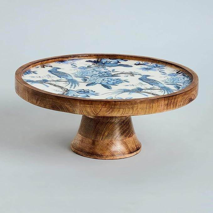 Bohemian Peacock Cake Stand