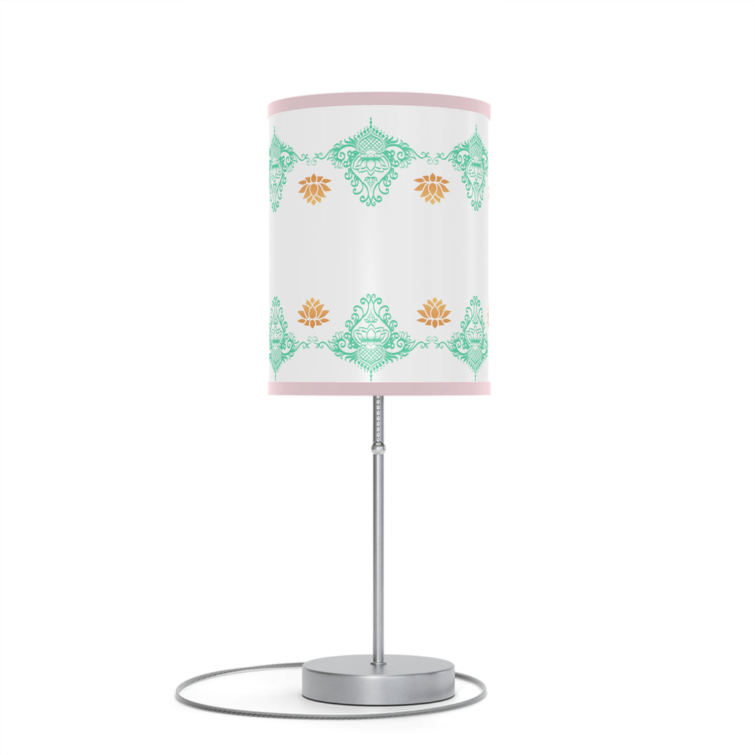 Lotus kolam Pattern Lamps with Lampshades ,Lotus Boho pattern Lamp  US|CA plug, Housewarming gifts, Holiday Gifts