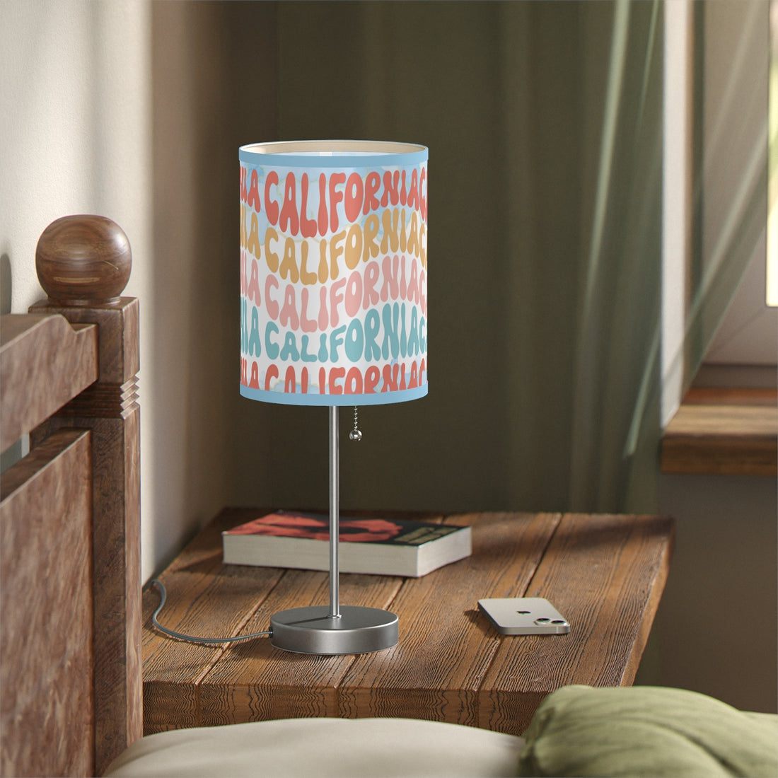 California State theme table Lamp US|CA plug