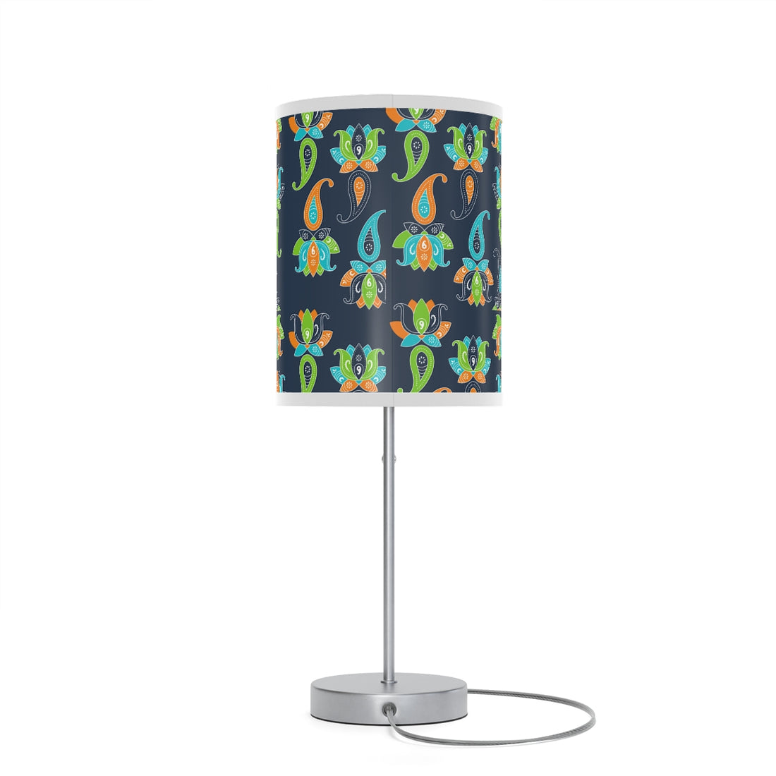 Floral Paisley Boho pattern Lamp  US|CA plug