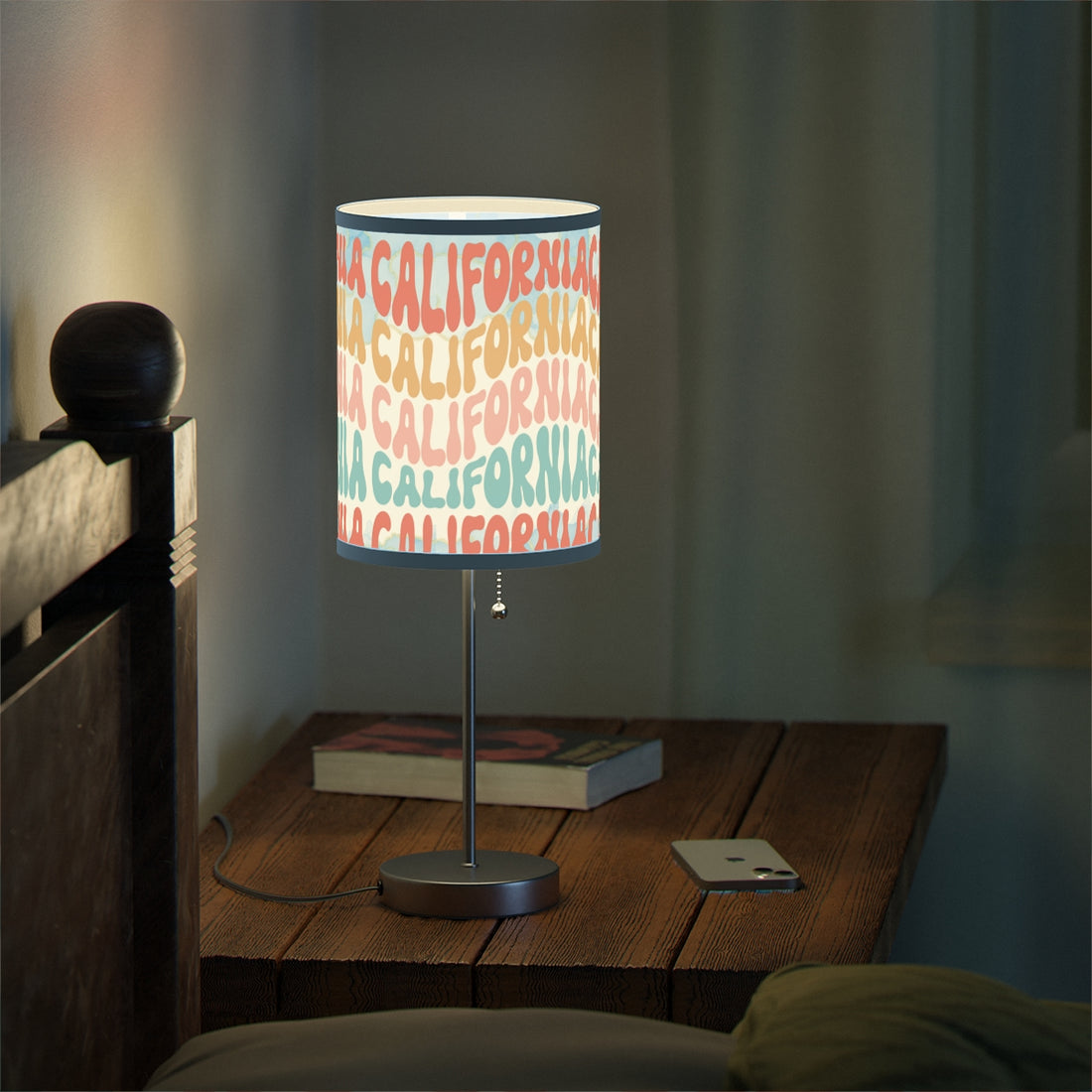 California State theme table Lamp US|CA plug