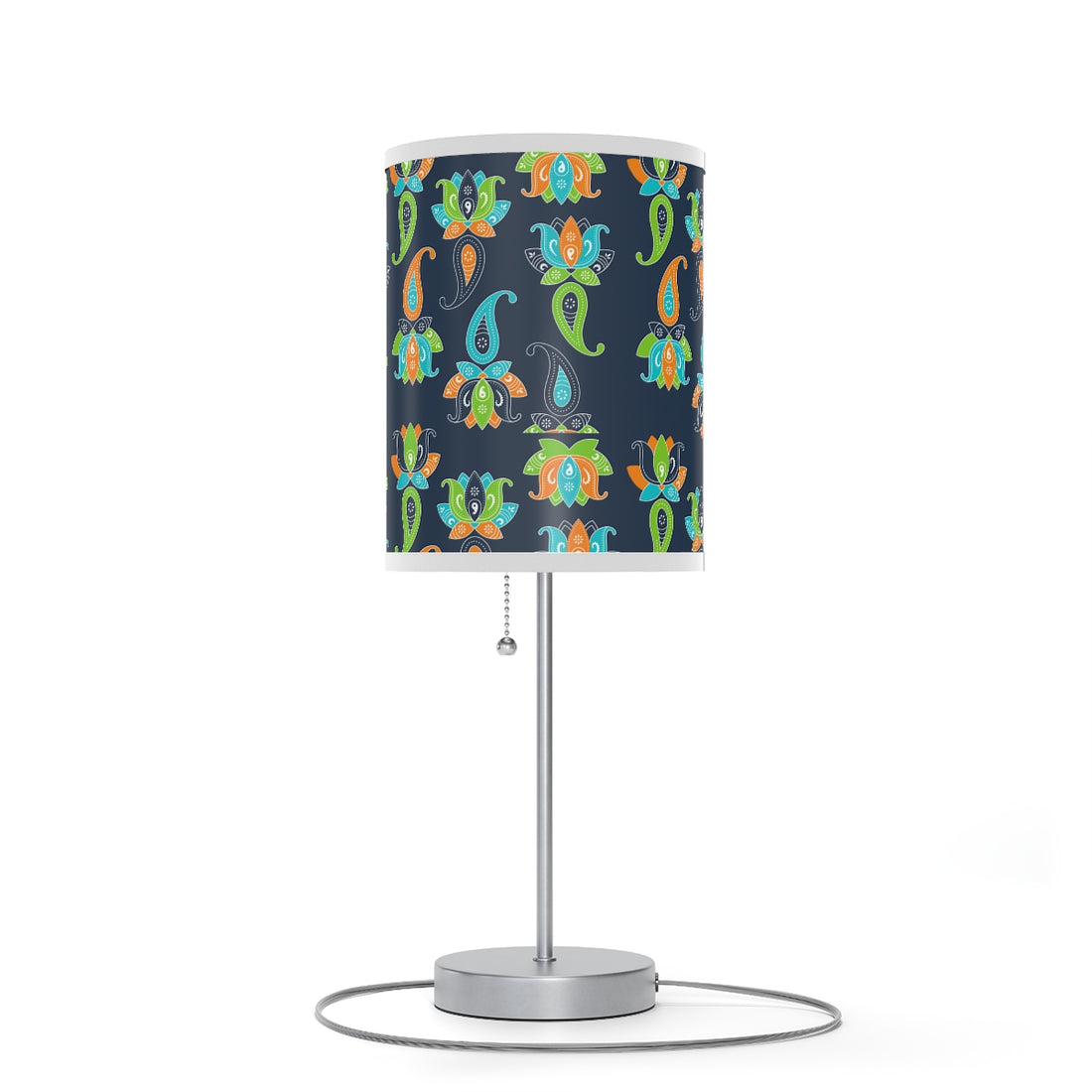 Floral Paisley Boho pattern Lamp  US|CA plug