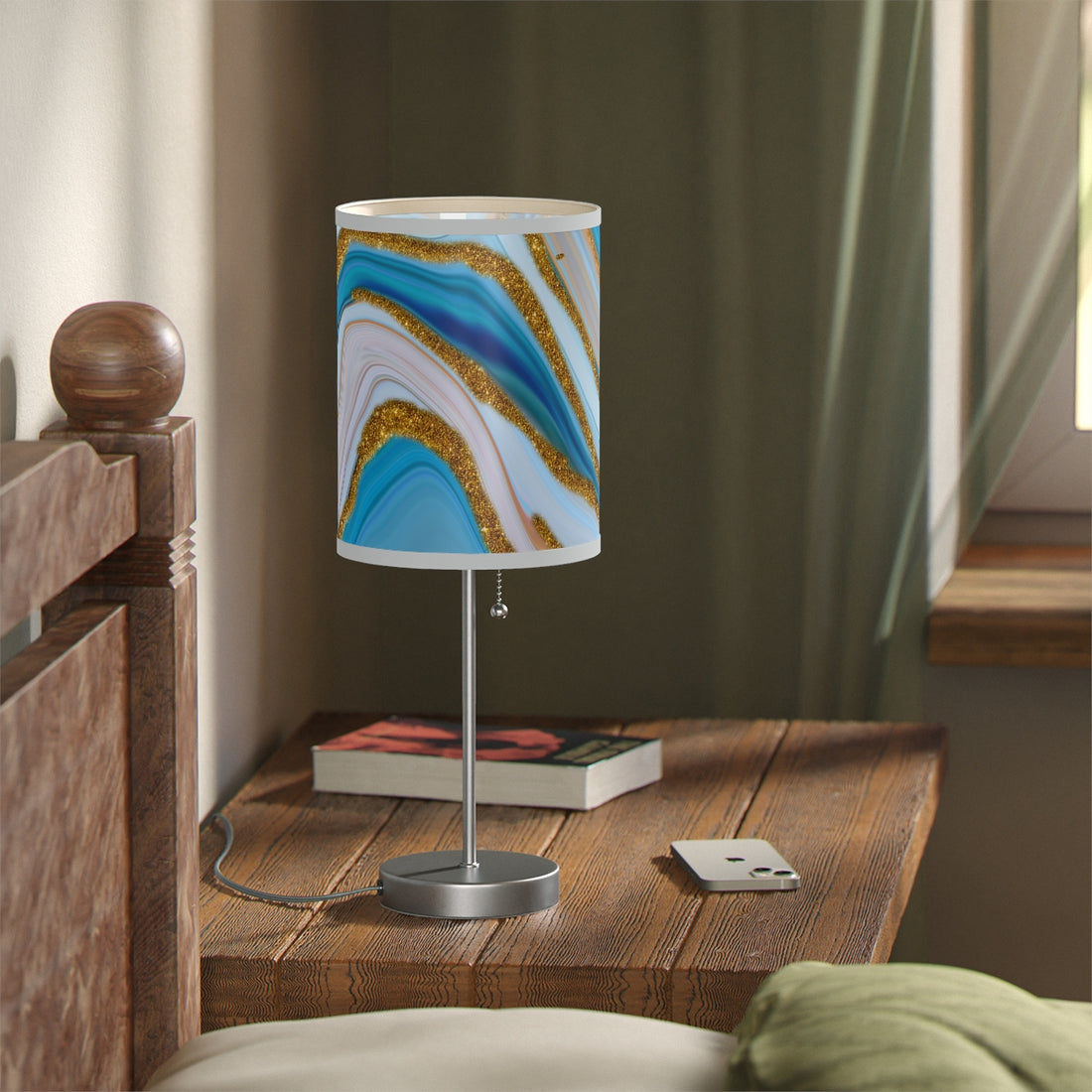 Copy of Abstract print Lamp  US|CA plug