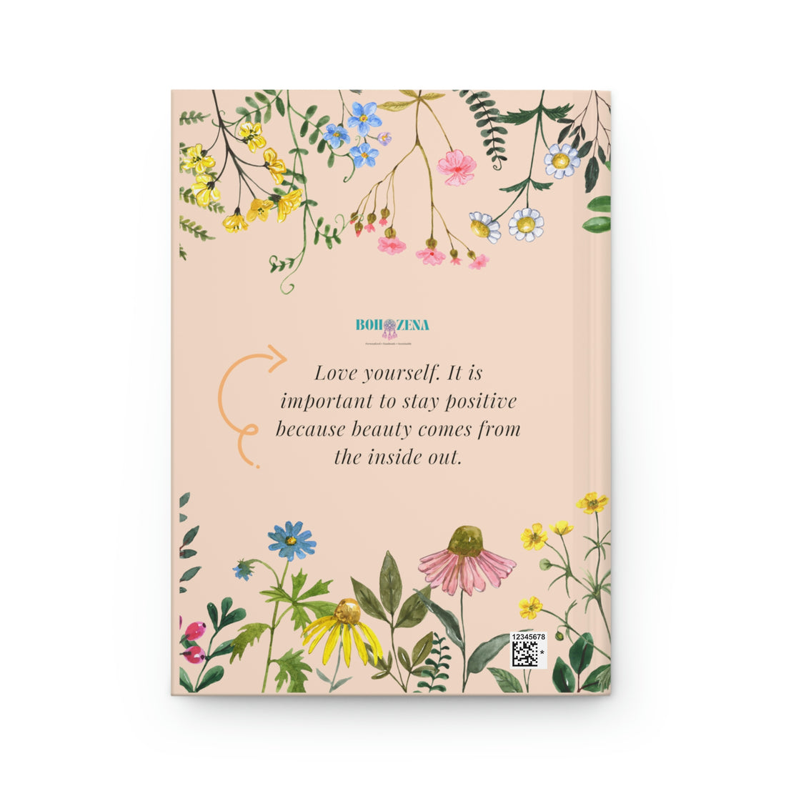 Hardcover Inspirational Journal  | Inspirational notebook