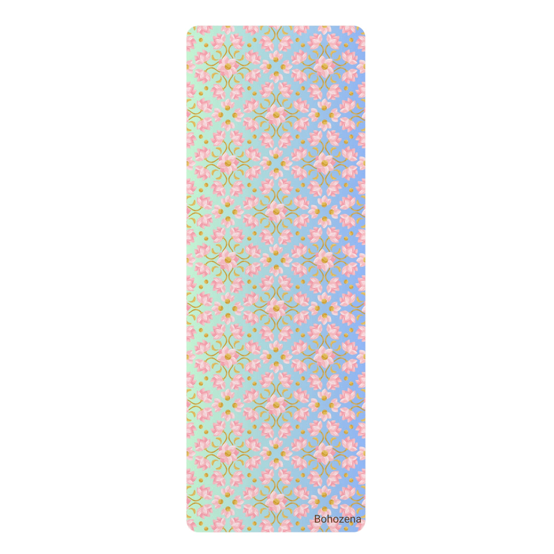 Lotus art Rubber Yoga Mat