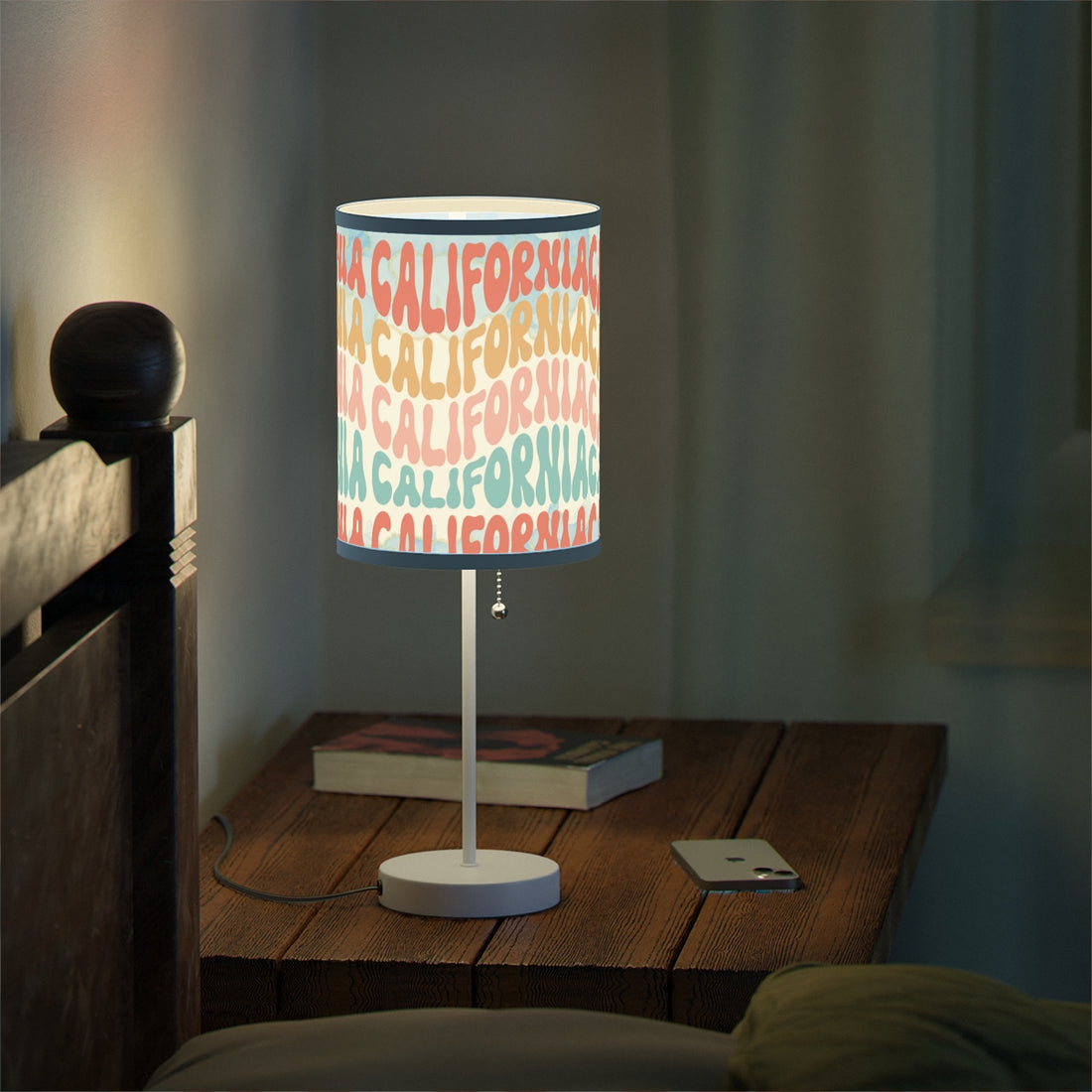 California State theme table Lamp US|CA plug