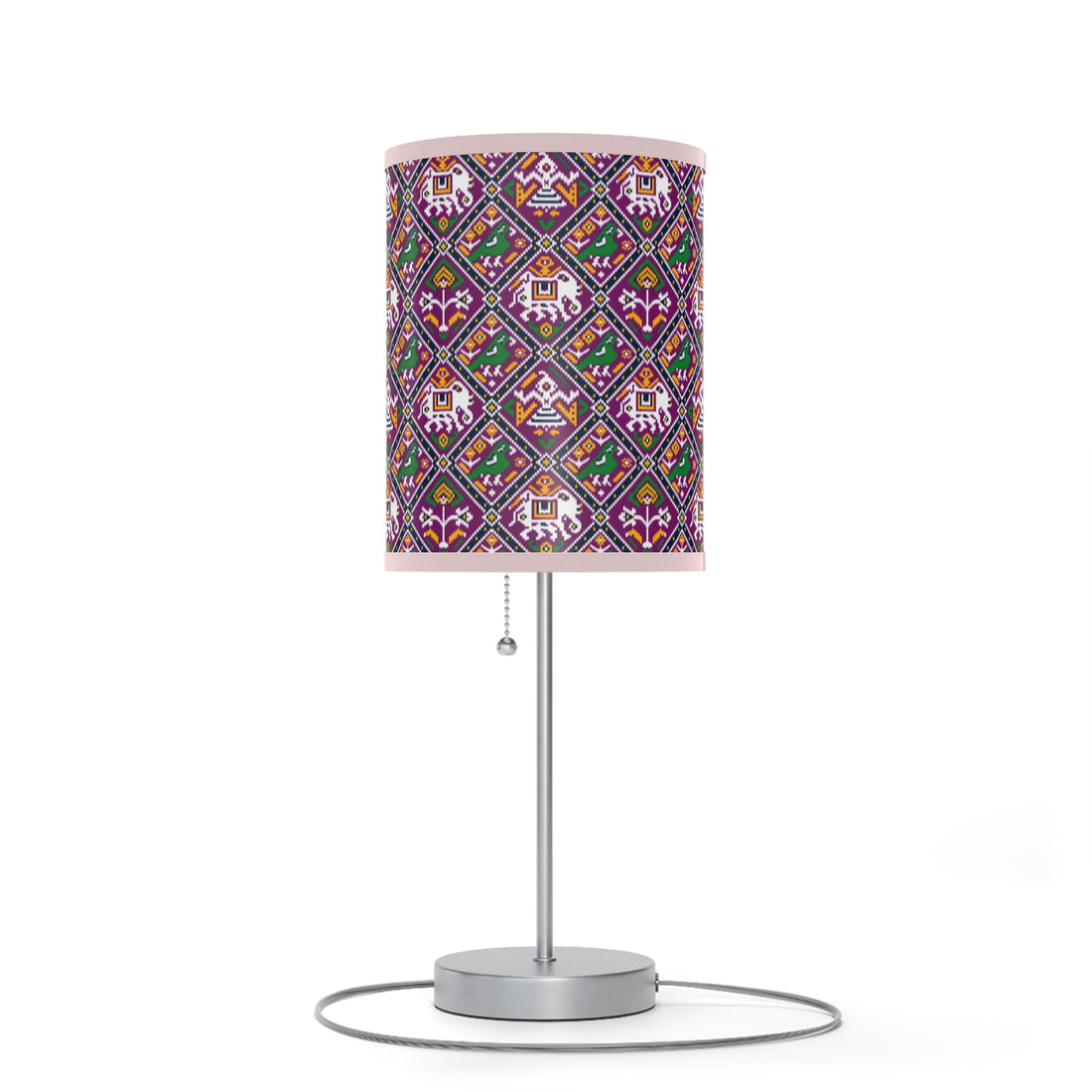 Elephant Boho pattern Lamp  US|CA plug