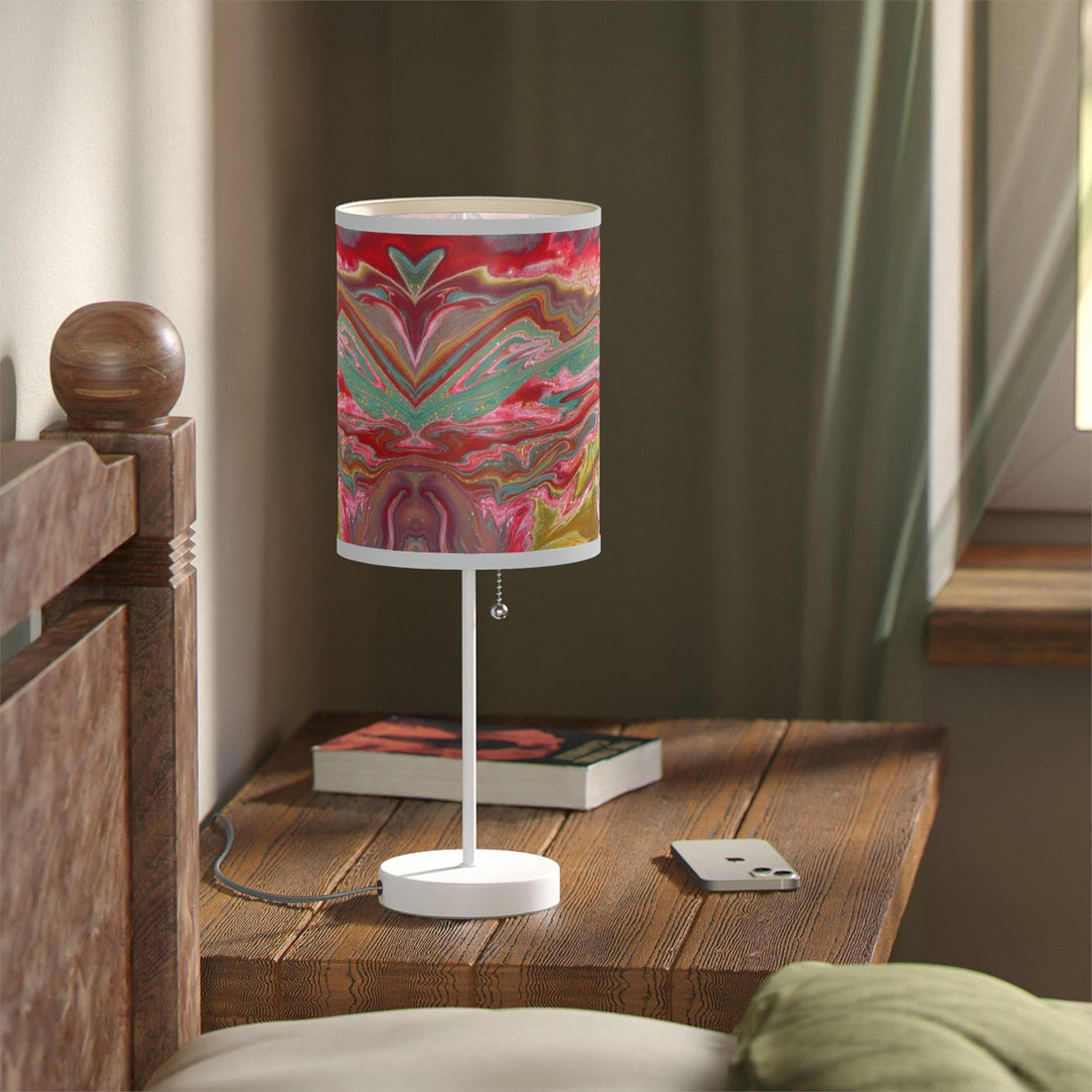 Abstract print Lamp  US|CA plug