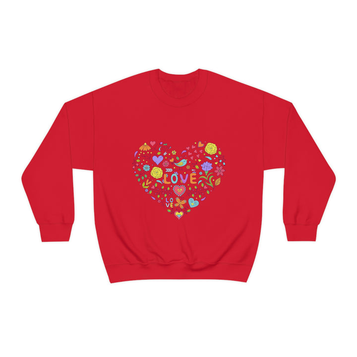 Valentine's Day Heart crewneck sweatshirt