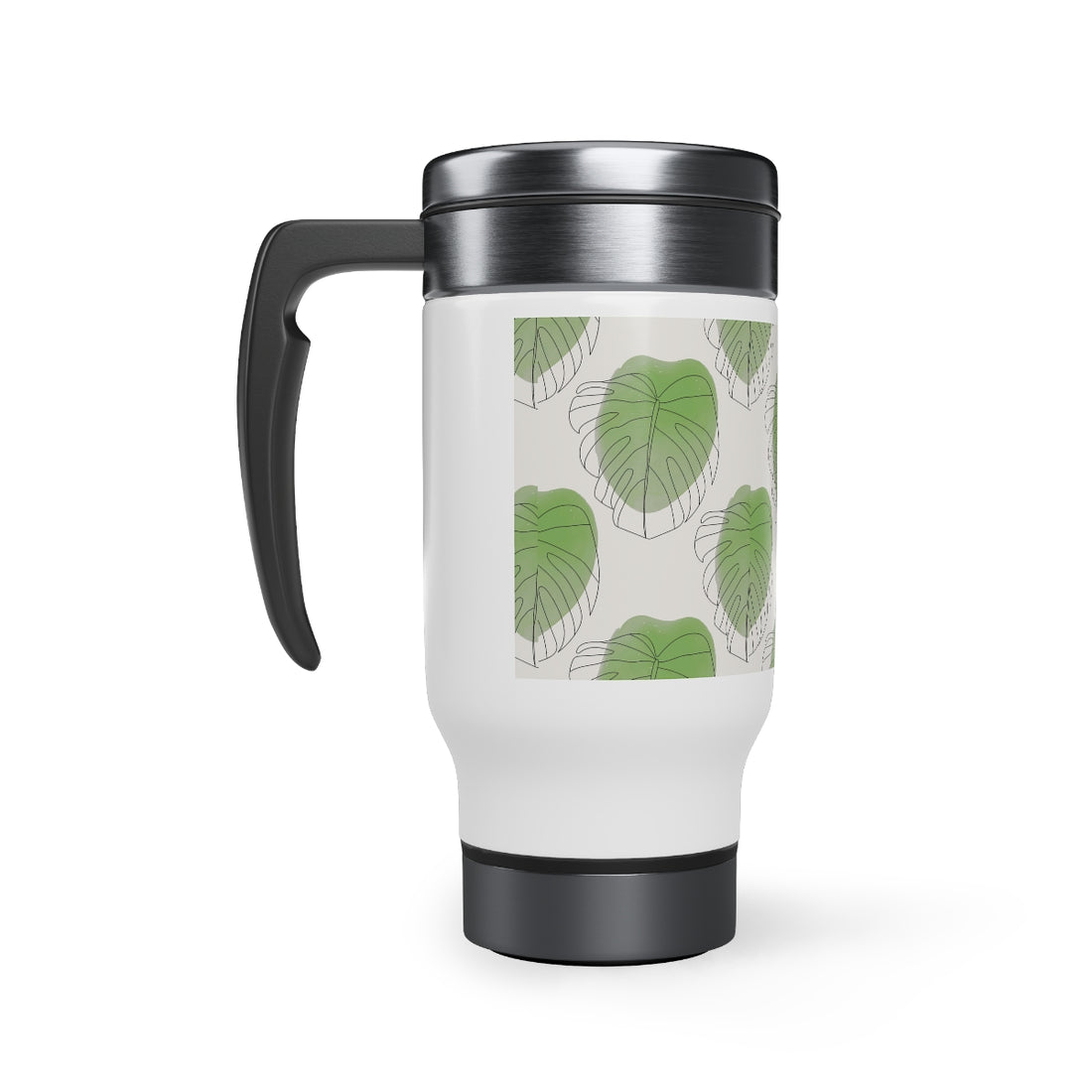 Stainless Steel Travel Mug with Handle