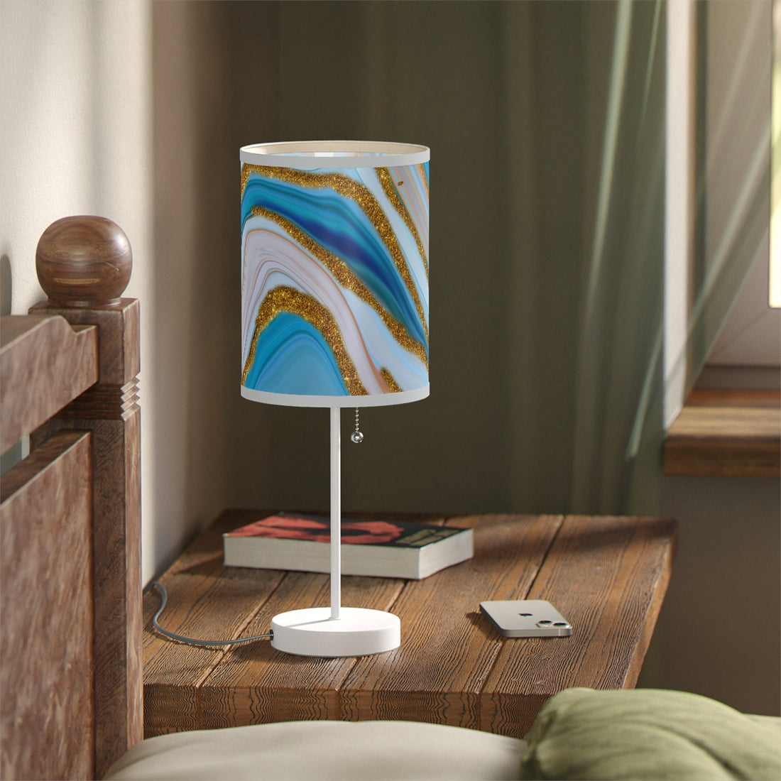 Copy of Abstract print Lamp  US|CA plug