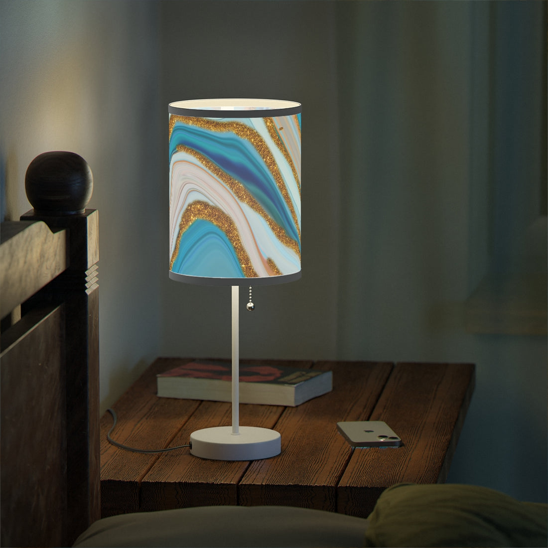 Copy of Abstract print Lamp  US|CA plug