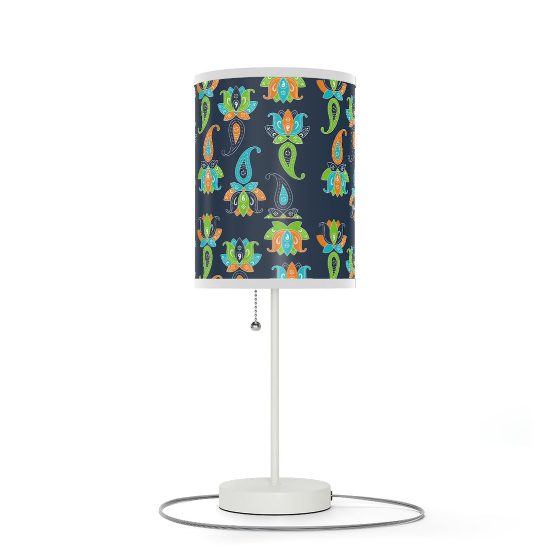 Floral Paisley Boho pattern Lamp  US|CA plug