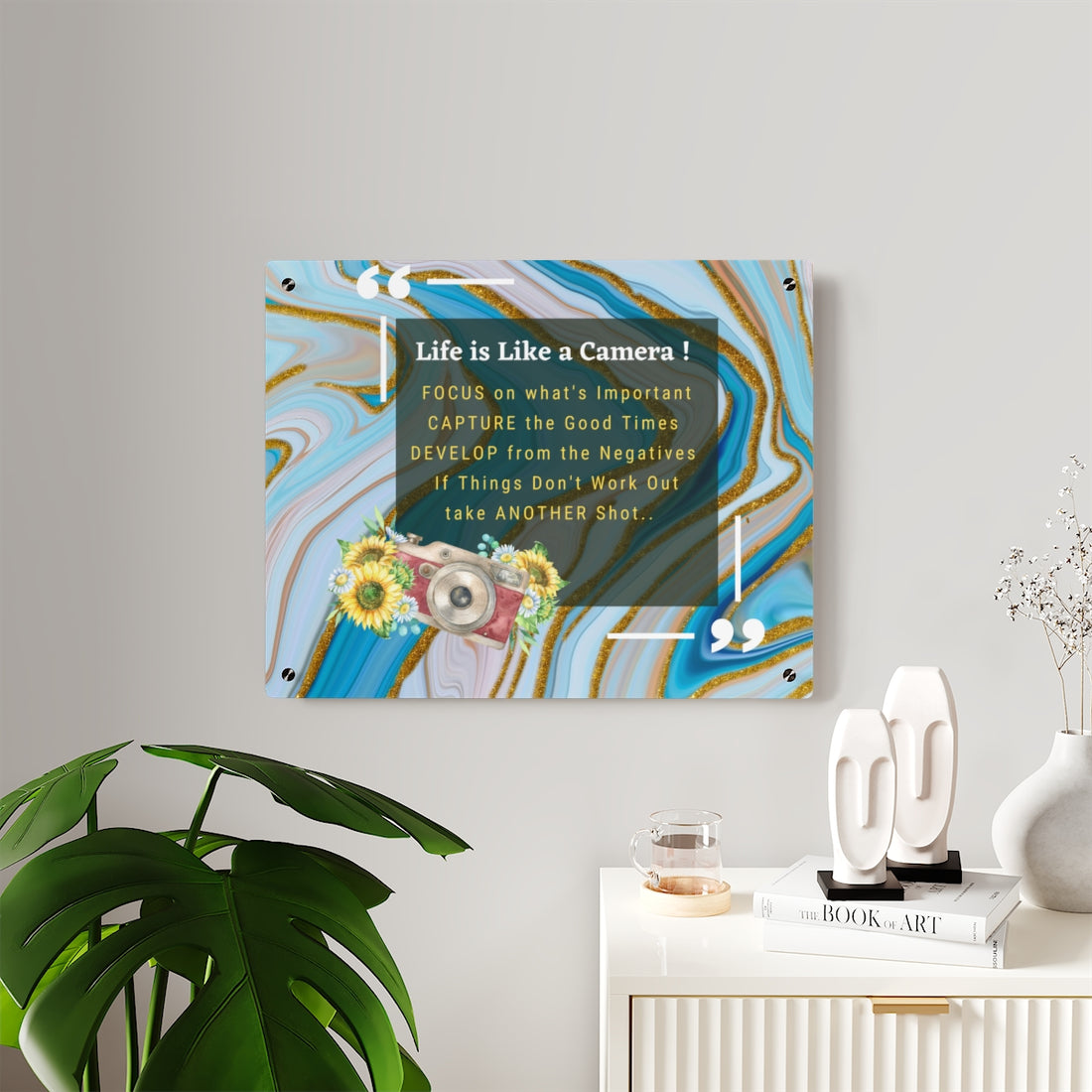 Inspirational Acrylic Wall Art Panels