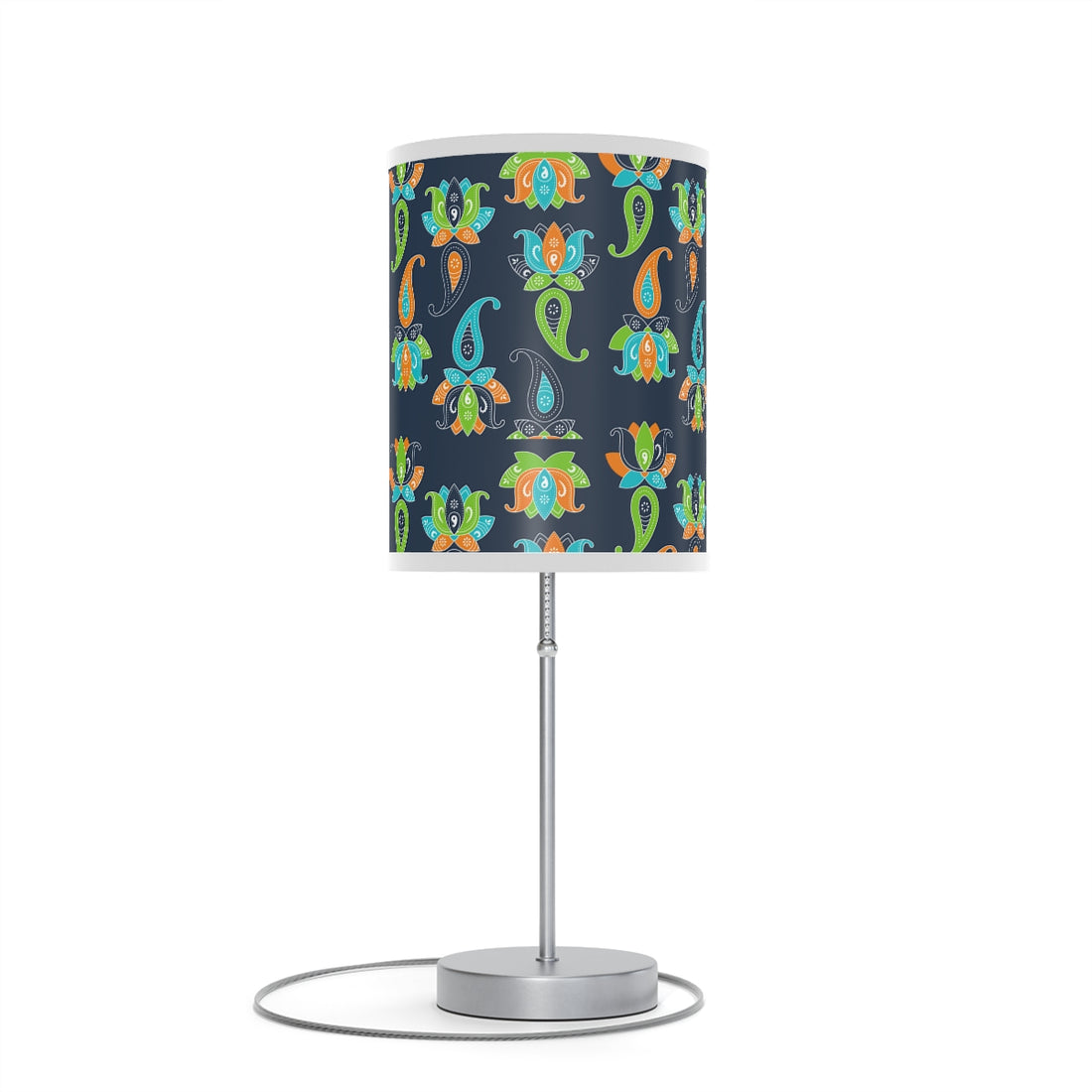 Floral Paisley Boho pattern Lamp  US|CA plug