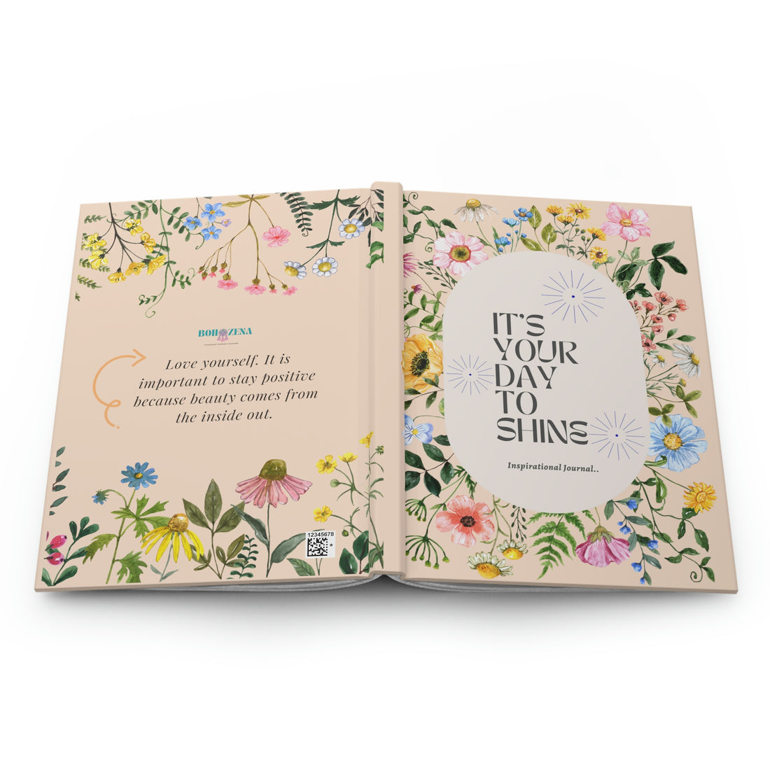 Hardcover Inspirational Journal  | Inspirational notebook