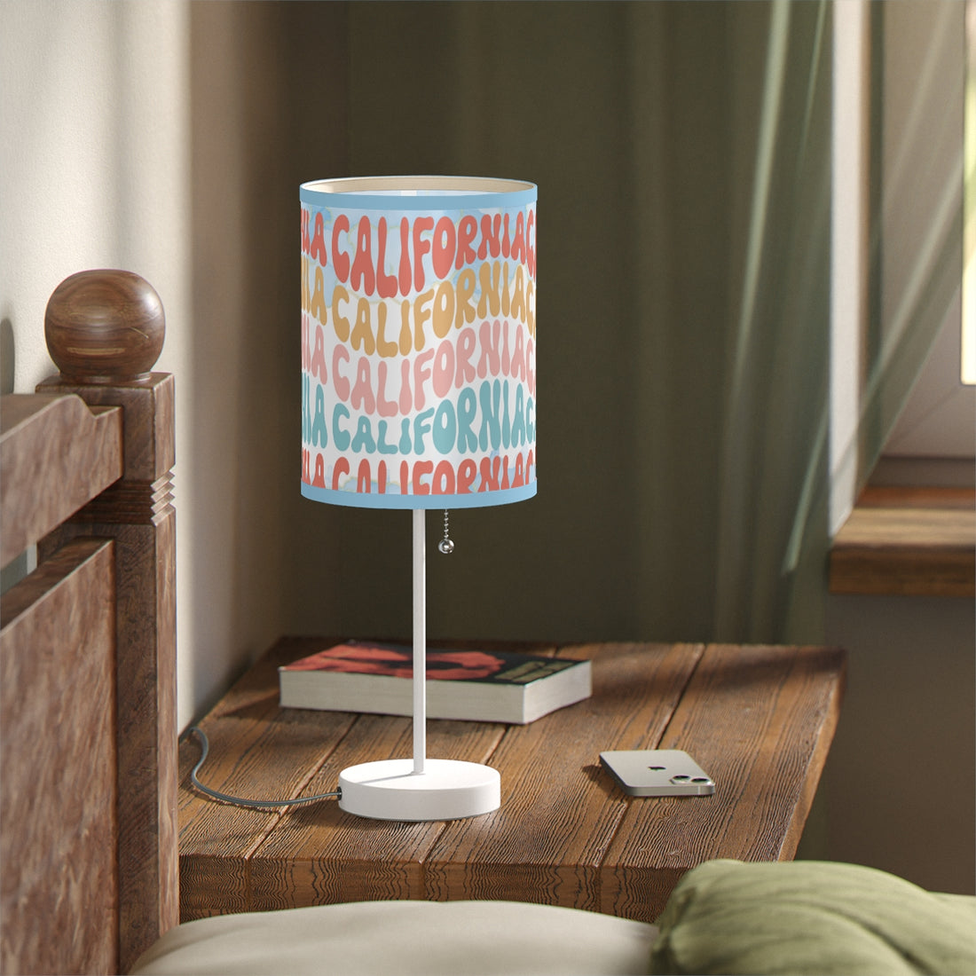 California State theme table Lamp US|CA plug