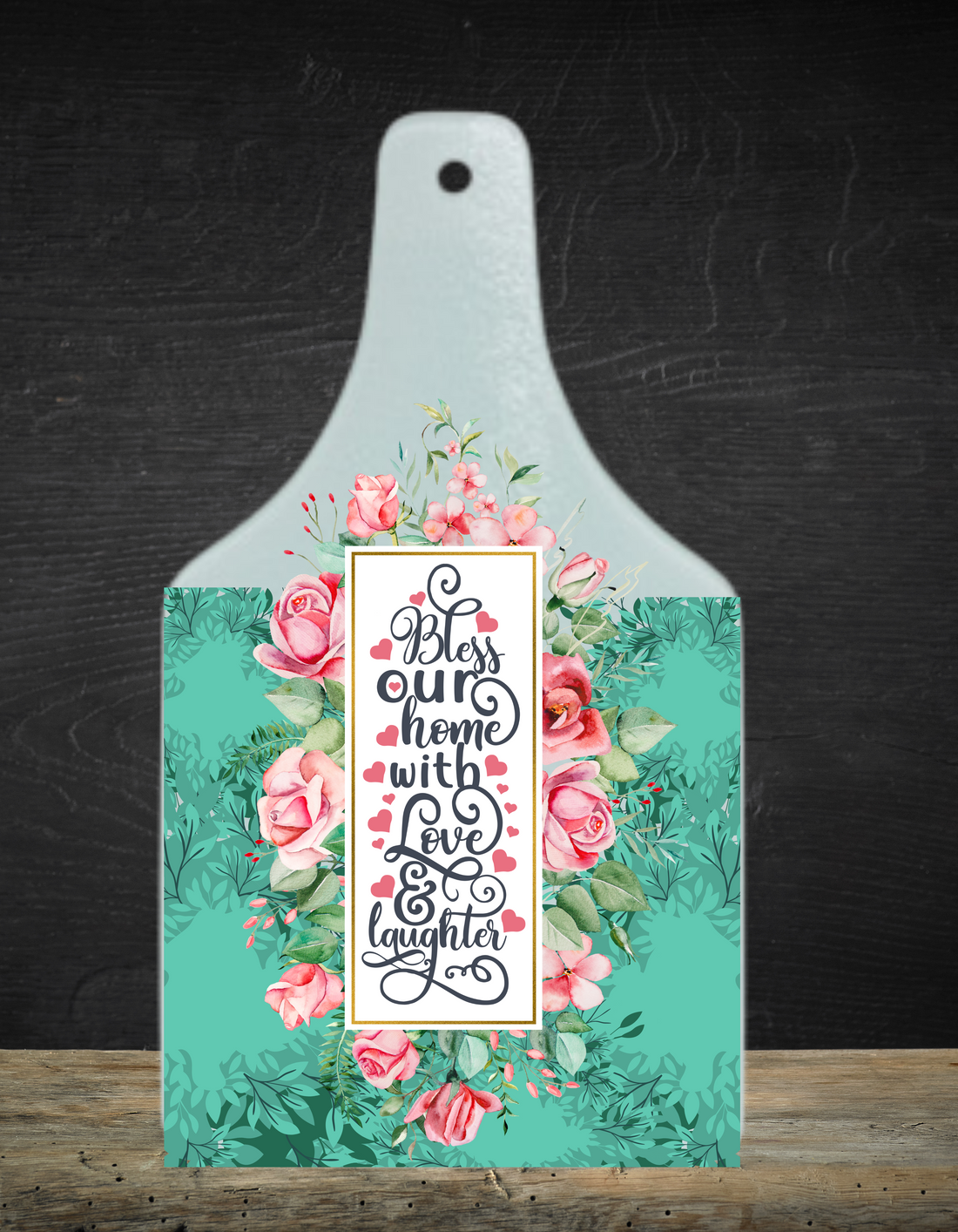 Personalized Wine Bottle Shaped Cutting Boards